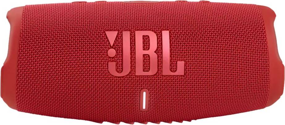 JBL Charge 5 Portable Bluetooth Waterproof Speaker, Red