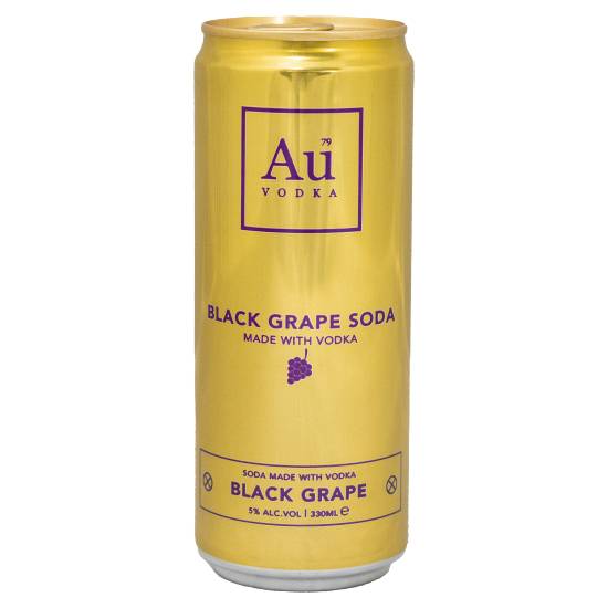 Au Vodka Black Grape Soda Vodka (330ml)