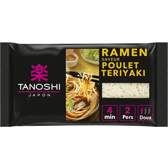 Tanoshi - Nouilles ramen, poulet teriyaki (360g)