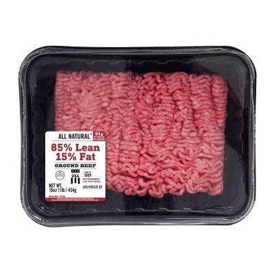 Market Pantry All Natural 85/15 Ground Beef