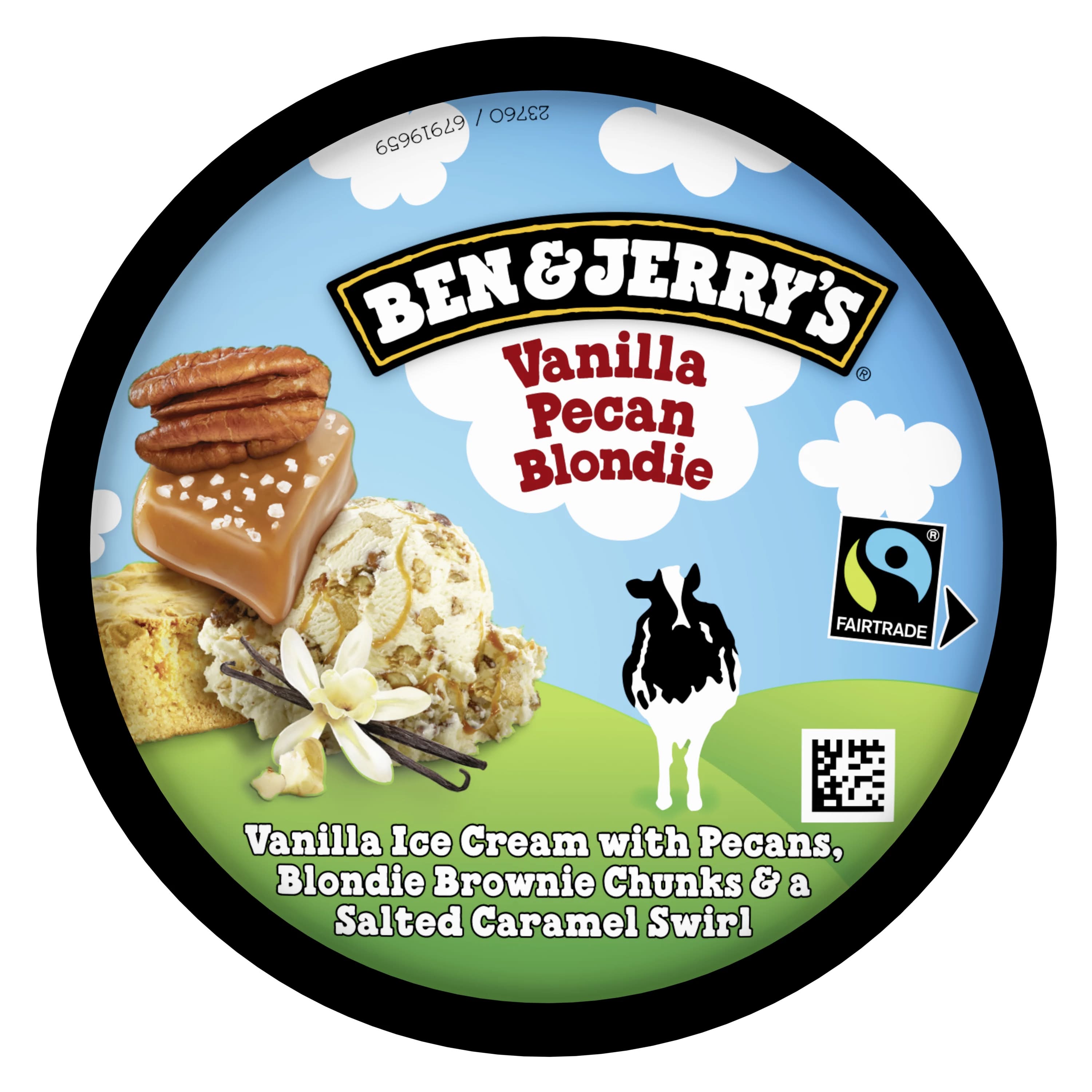 Ben & Jerry's vanilla pecan
