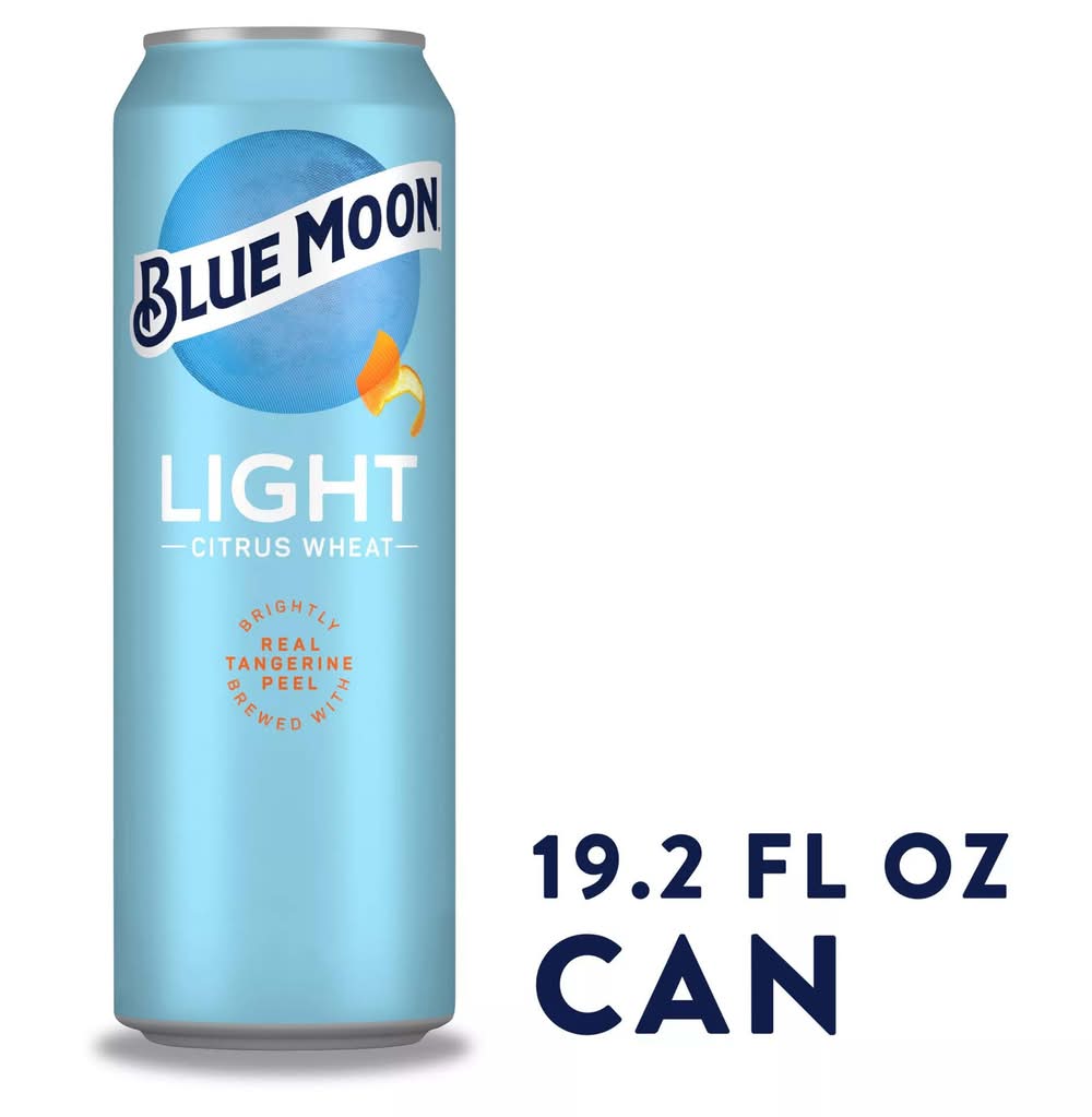 Blue Moon Light Citrus Wheat Beer (19.2 fl oz)