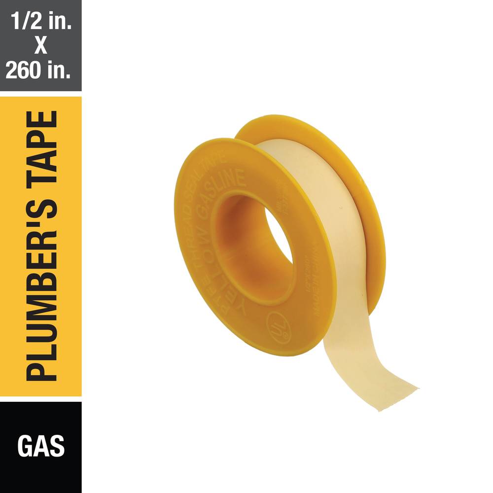 Oatey 0.5-in x 21.67-ft Plumber's Tape | 31432L