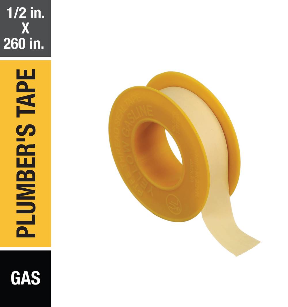 Oatey 0.5-in x 21.67-ft Plumber's Tape | 31432L