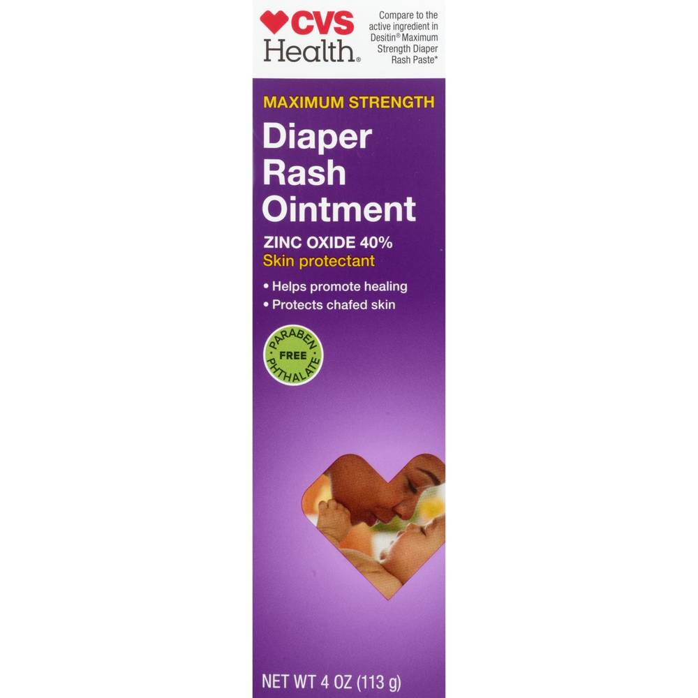 Cvs Health Diaper Rash Ointment, 4 Oz