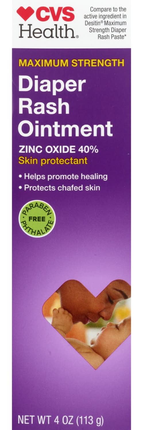 Cvs Diaper Rash Ointment, 4 Oz