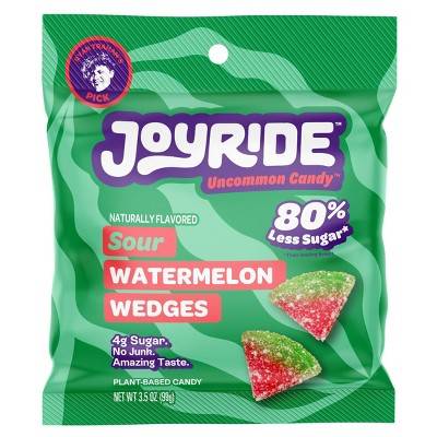 Joyride Sweets Candy Wedges, Sour Watermelon (3.5 oz)