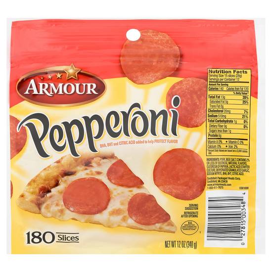 Armour Pepperoni Slices