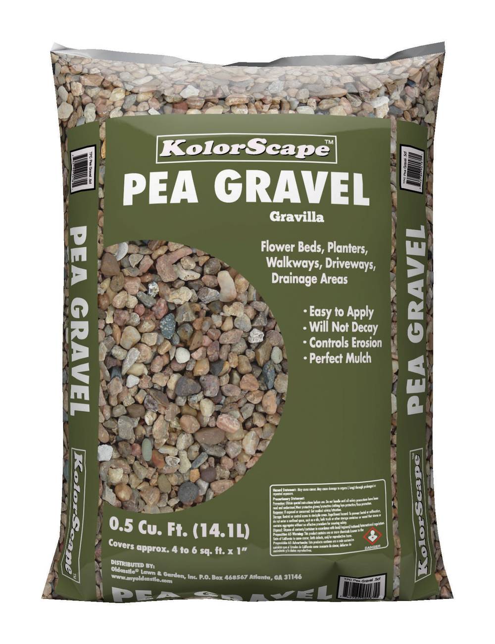 Kolor Scape 0.5 Cubic feet 48-lb Multiple colors/finishes Pea gravel ( 0.5 - 3.0-in Rock Size ) | 337500027