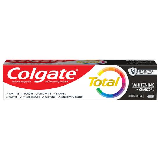 Colgate Total Whitening + Charcoal Toothpaste