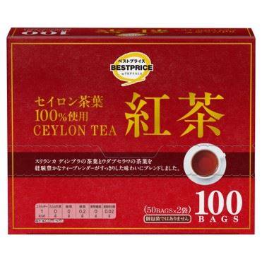 トップバリュ ペストプライス 紅茶 100袋