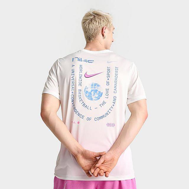 Men'S Nike Dri-Fit Worldwide Basketball T-Shirt (Medium)