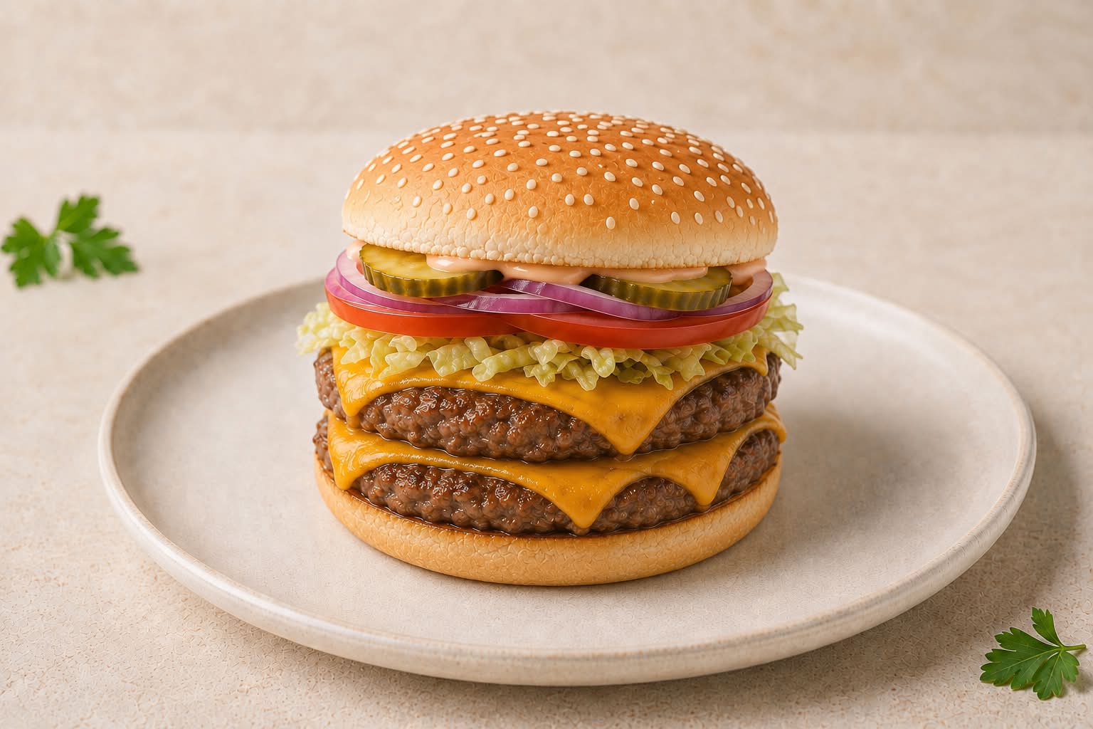 El Doble Burger 🧀