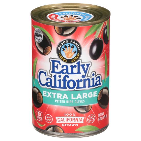 Early California Extra Large Pitted Ripe Olives