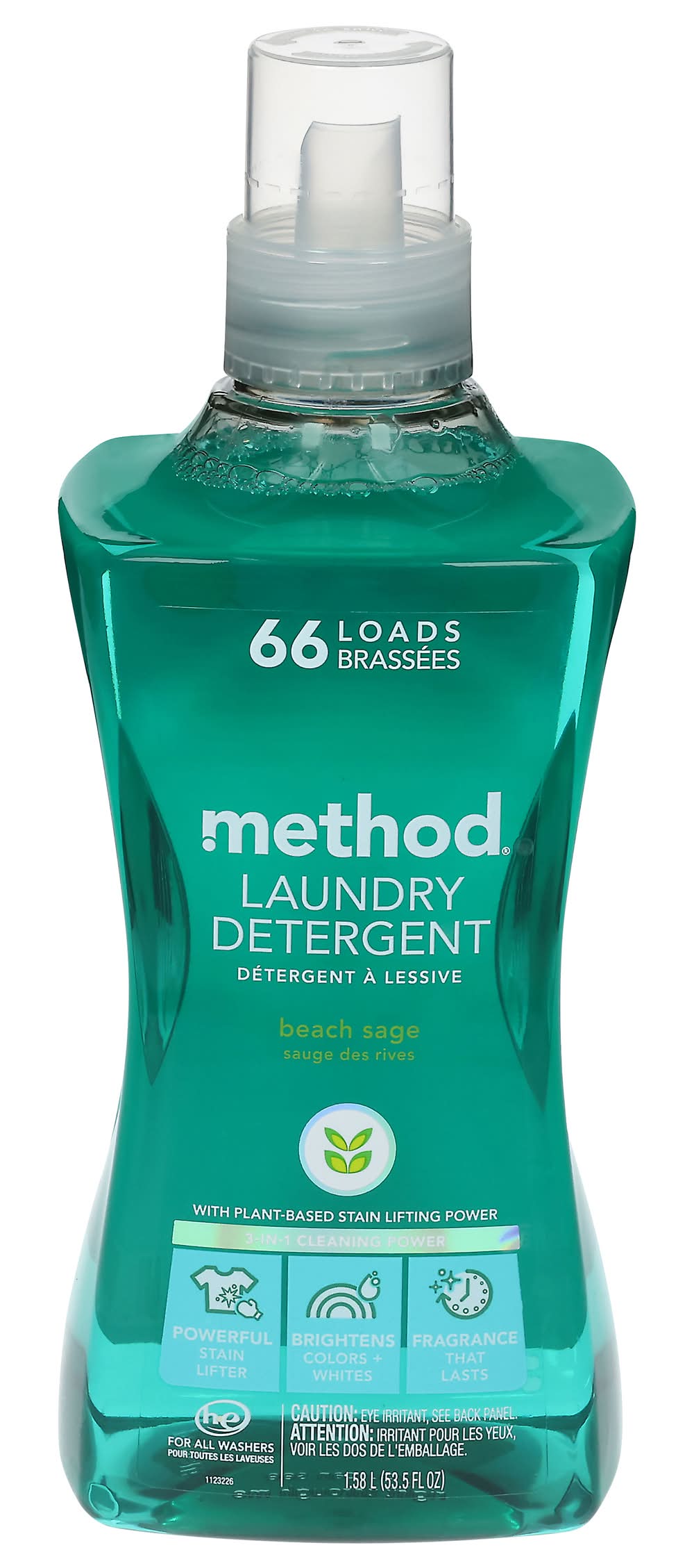 Method Beach Sage Laundry Detergent (53.5 fl oz)