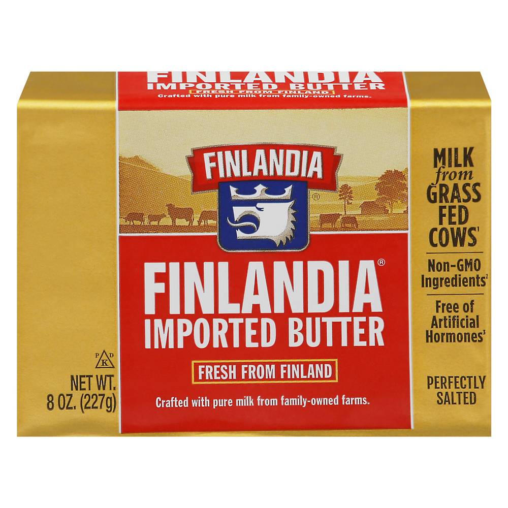 Finlandia Perfectly Salted Imported Butter (8 oz)