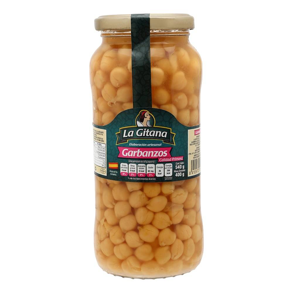 La gitana garbanzo (frasco 540 g)