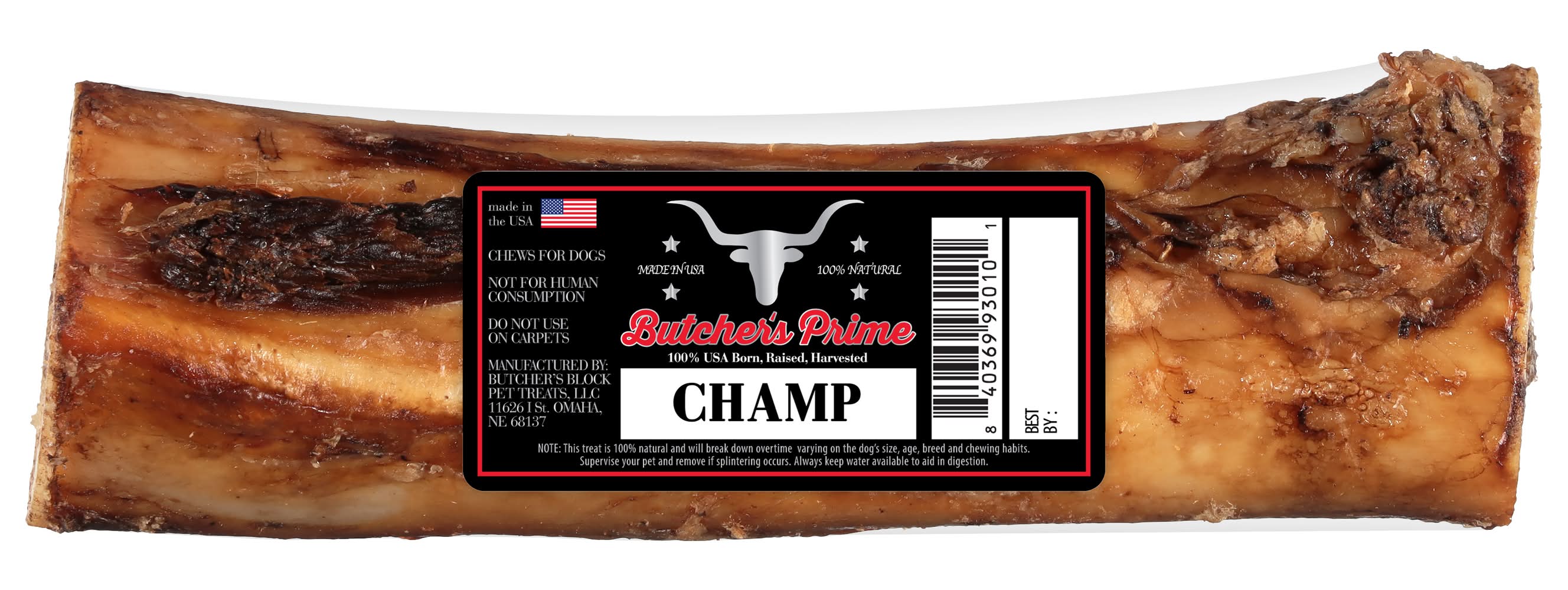 Butcher's Prime Champ Dog Bone (9 oz)