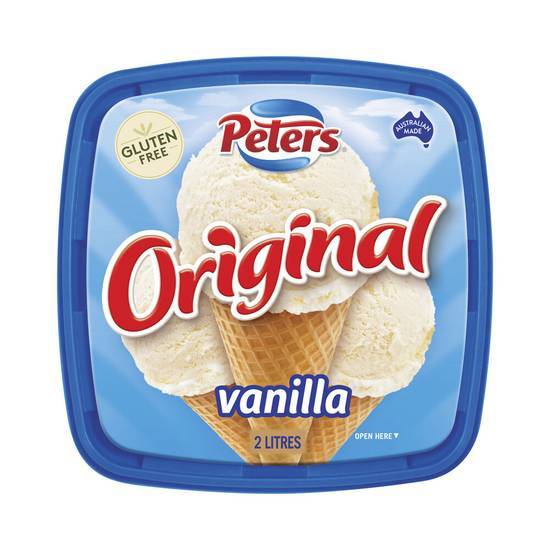 Peters Ice Cream, Vanilla (2L)