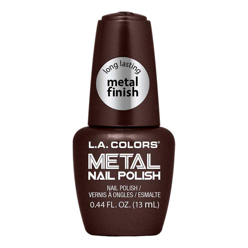 L.A. Colors Metal Nail Polish, Molten