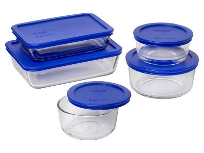 Pyrex Glass Storage Set