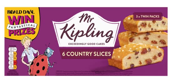 Mr Kipling Celebration Country Slices Cake (6 pack)