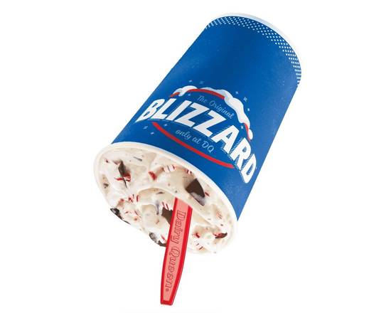 Candy Cane Chill Blizzard® Treat