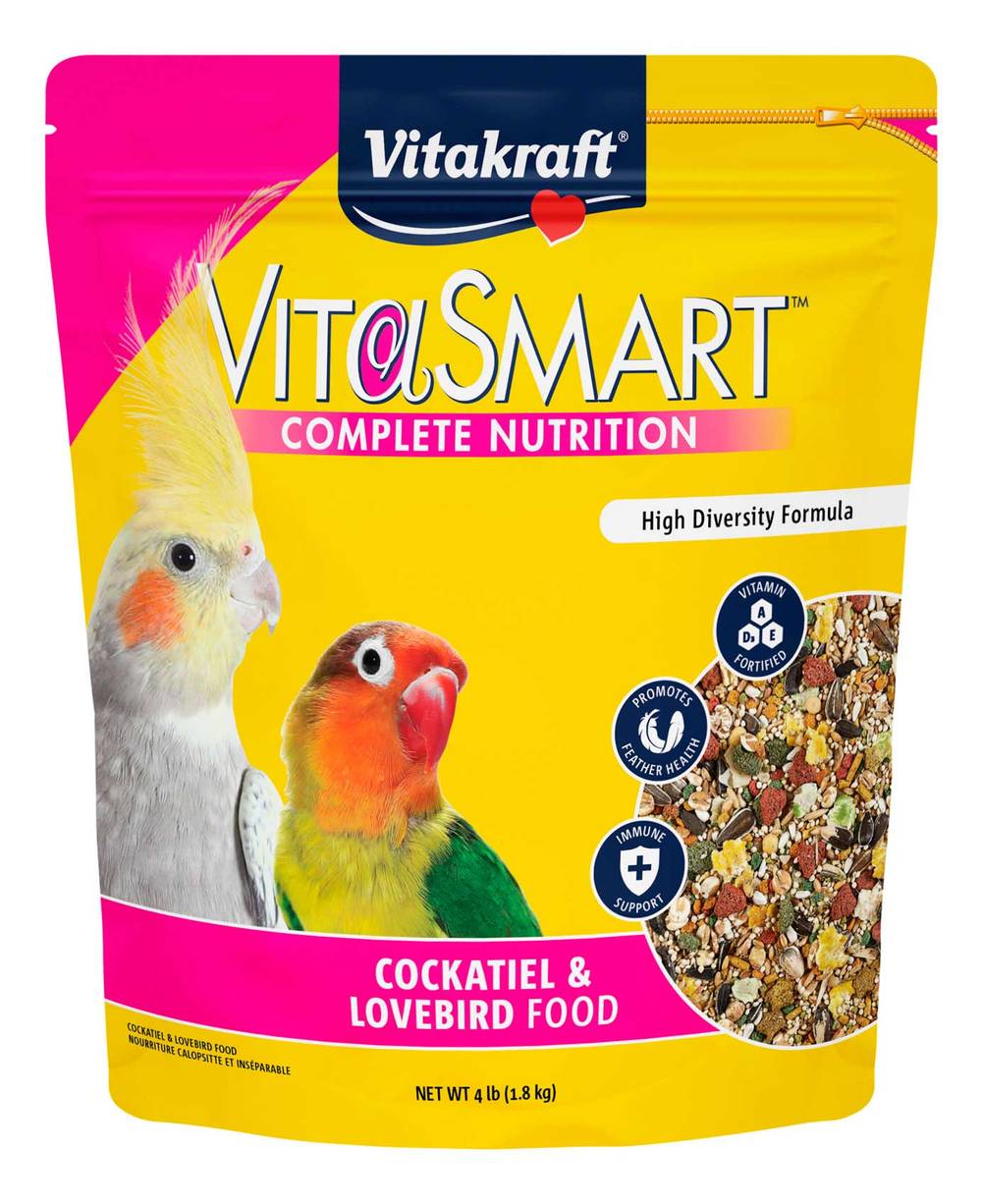 VitaSmart Cockatiel and Lovebird Food (4 lbs)