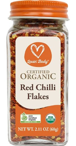 Lovin’ Body Organic Red Chilli Flakes (53g)