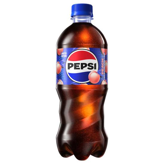 Pepsi Soda (20 fl oz) (peach)