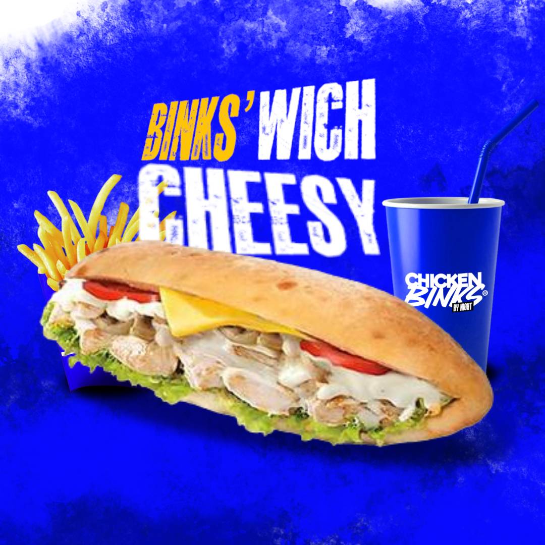 MENU BINKS'WITCH Cheesy  🧀