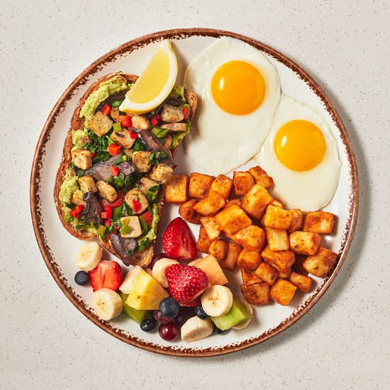 Avocat Saucisse Ben & Florentine / Avocado Sausage Ben & Florentine