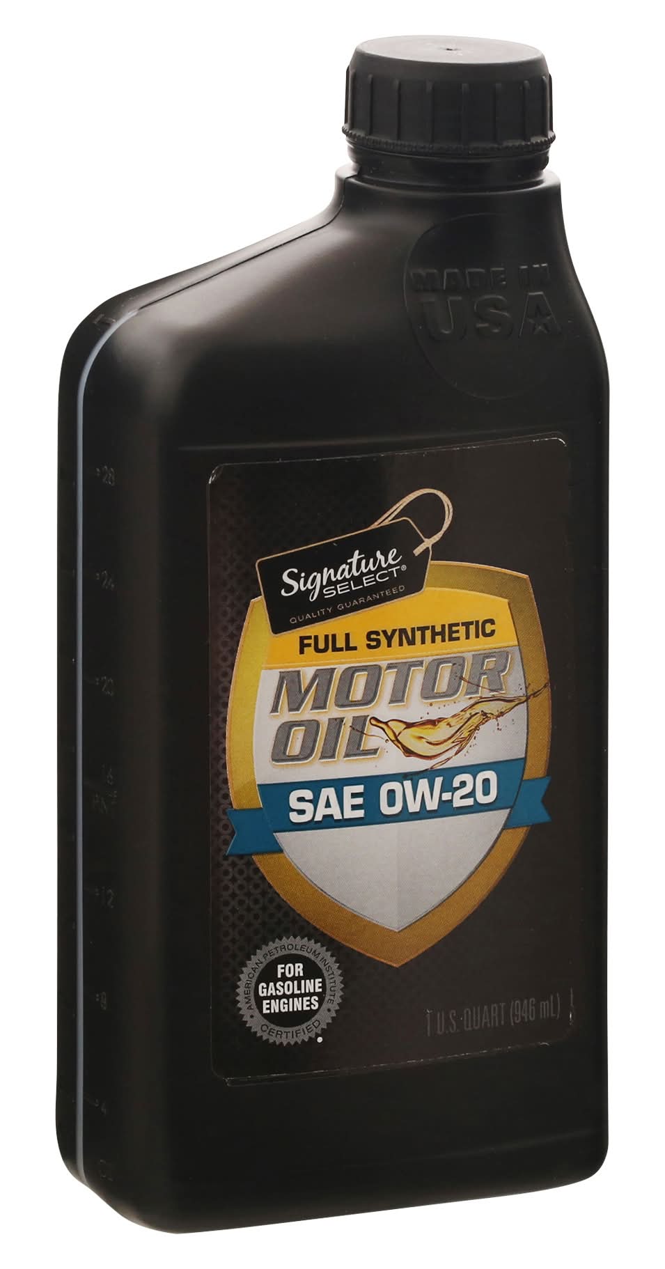 Signature Select Sae Ow-20 Full Synthetic Motor Oil (2.08 lbs)