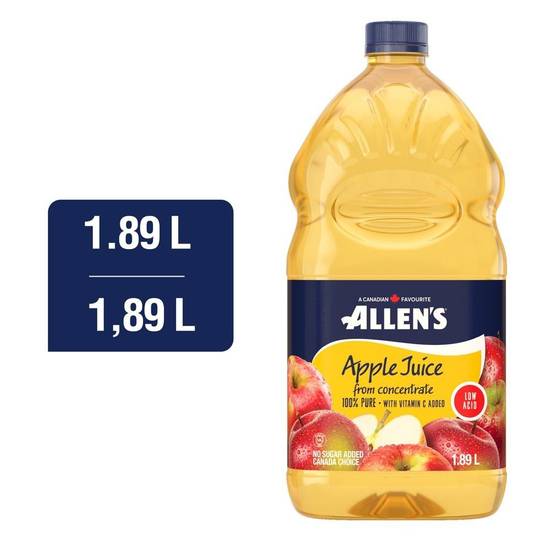 Allen's Apple Juice (1.89 L)