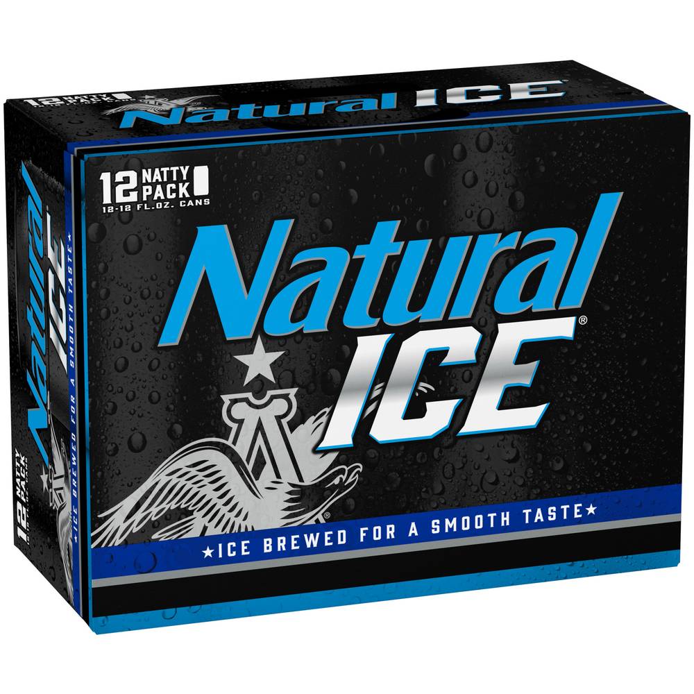Natural Ice Domestic Ice Beer (12 ct)