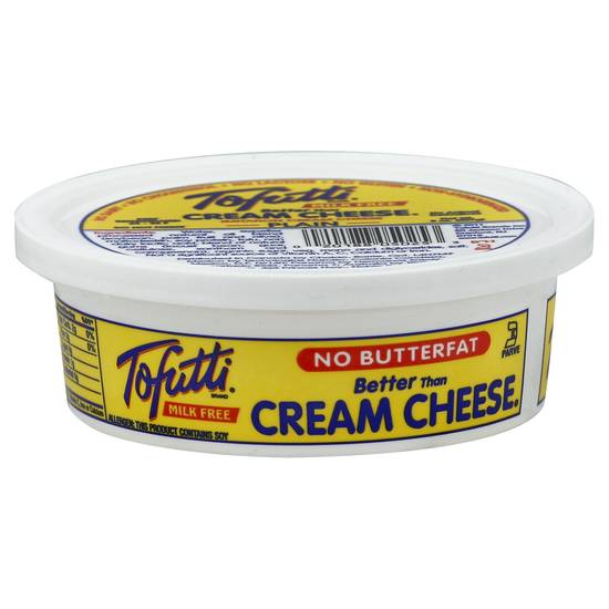 Tofutti Milk Free No Butterfat Cream Cheese