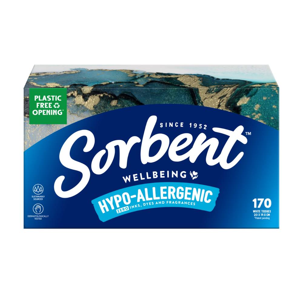 Sorbent Wellbeing HypoAllergenic Facial Tissues Delivery Near Me