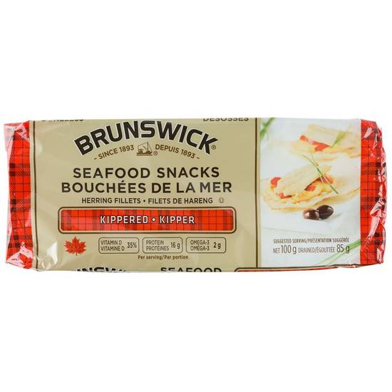 Brunswick Seafood Snacks, Kippered (100 g)