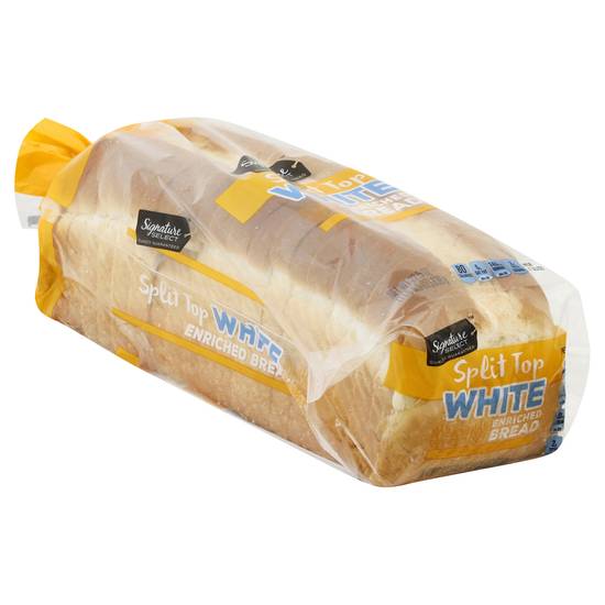 Signature Select Split Top White Enriched Bread (22.5 oz)