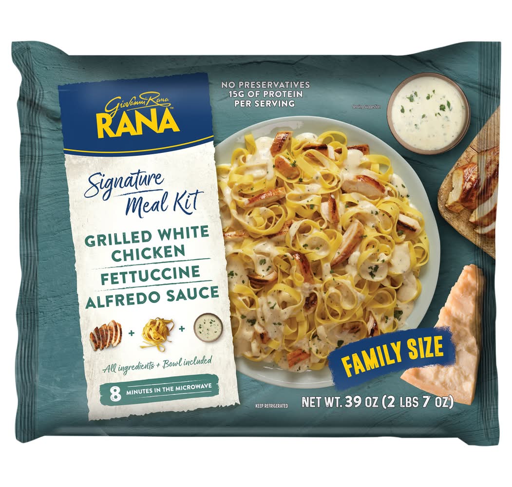 Rana Grilled Chicken Fettuccine With Alfredo Sauce Signature Meal Kit (39 oz)