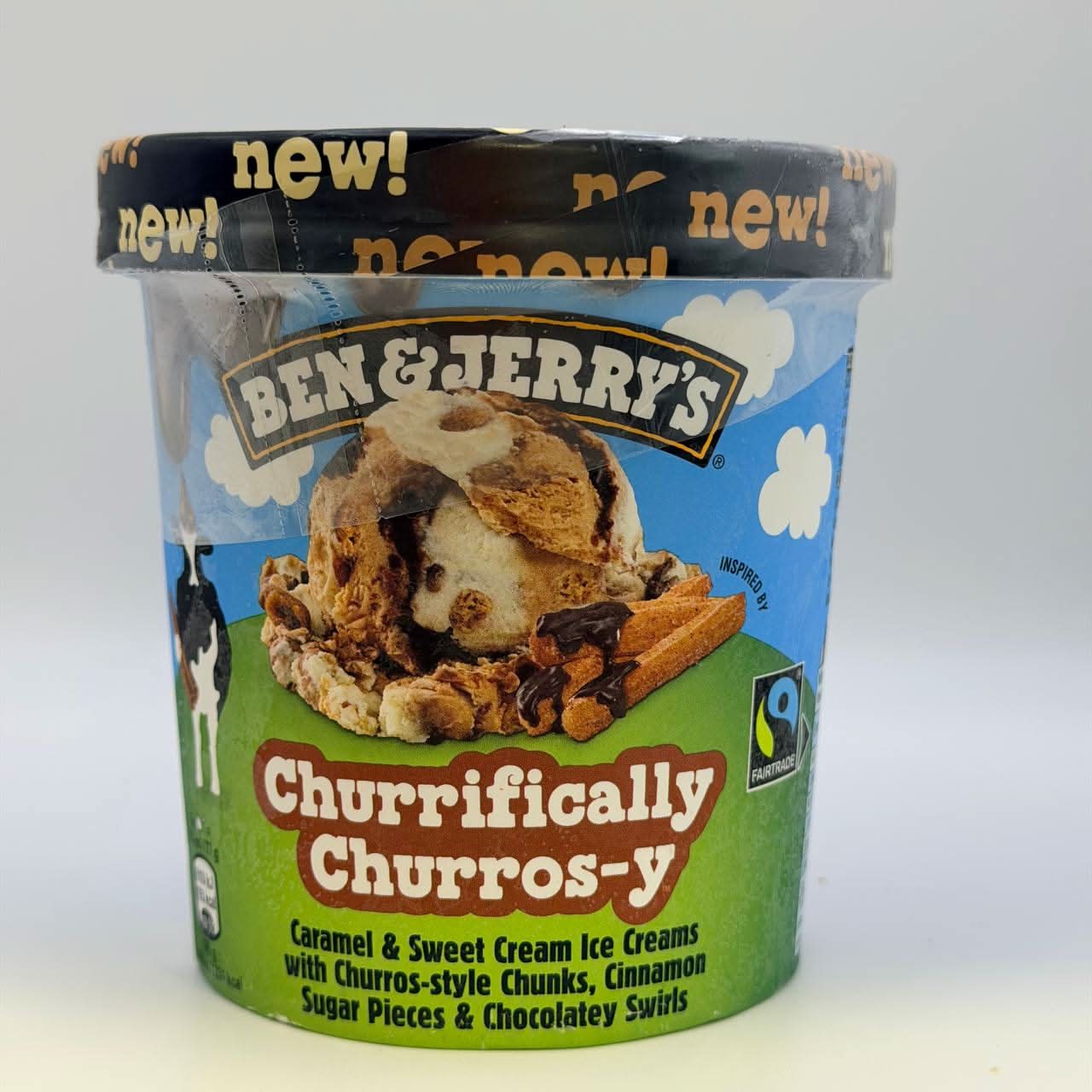 BEN & JERRY’S Churrifically Churros-y 465ml