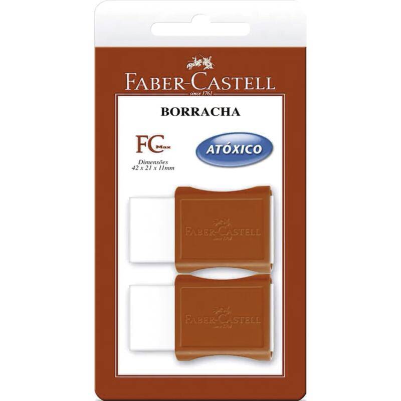 Faber castell borracha fc max pequena (2 unidades)