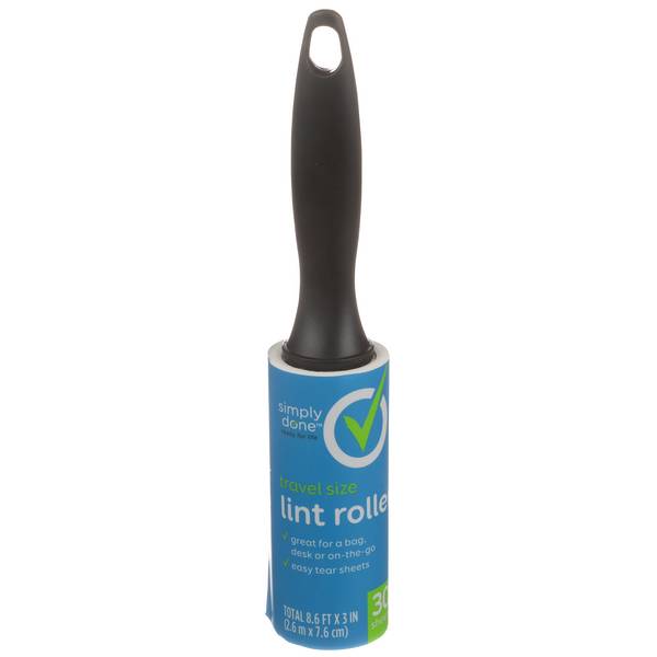 Simply Done Lint Roller Travel 30 Sheets