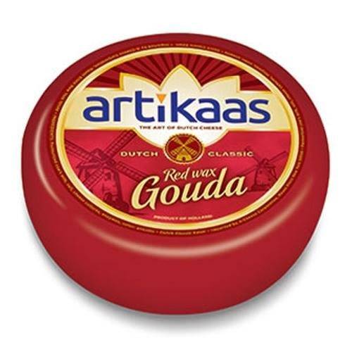Artikaas Dutch Classic Red Wax Gouda Cheese