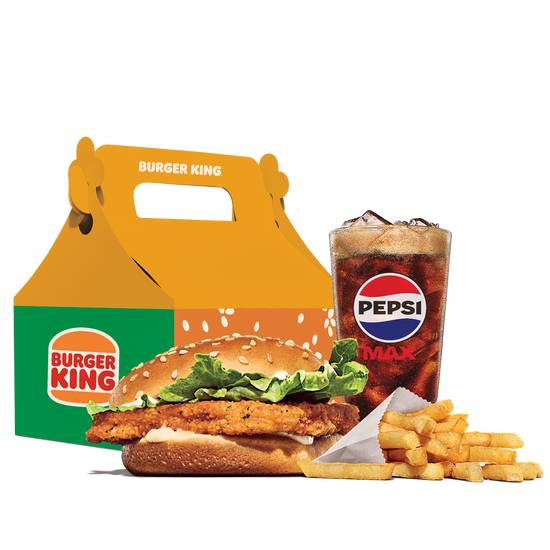 King Jr Chicken Burger Meal