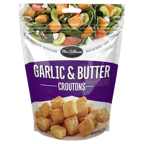 Mrs Cubbison Butter & Garlic Croutons