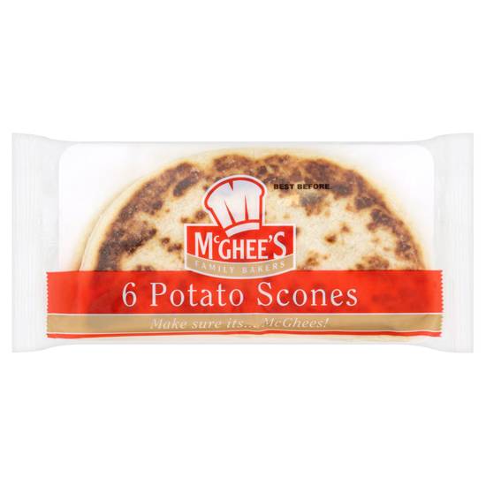 Mcghees Scottish Potato Scones x6