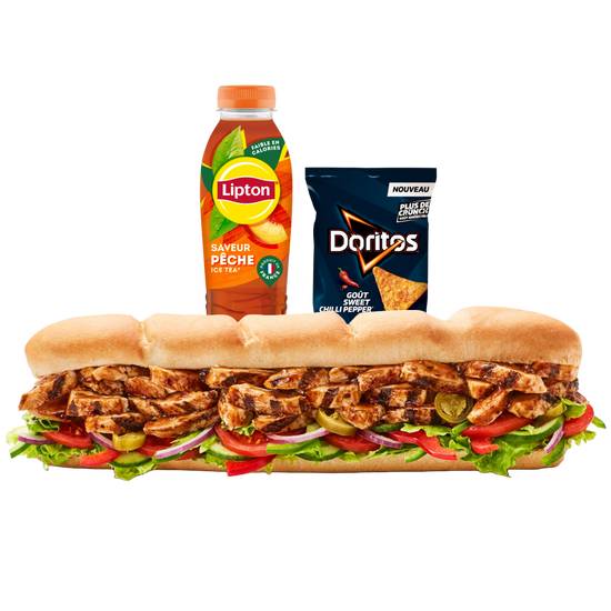 Menu SUB30 Poulet Teriyaki