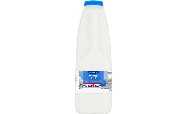 One Stop Whole Milk 1 litre (393870)