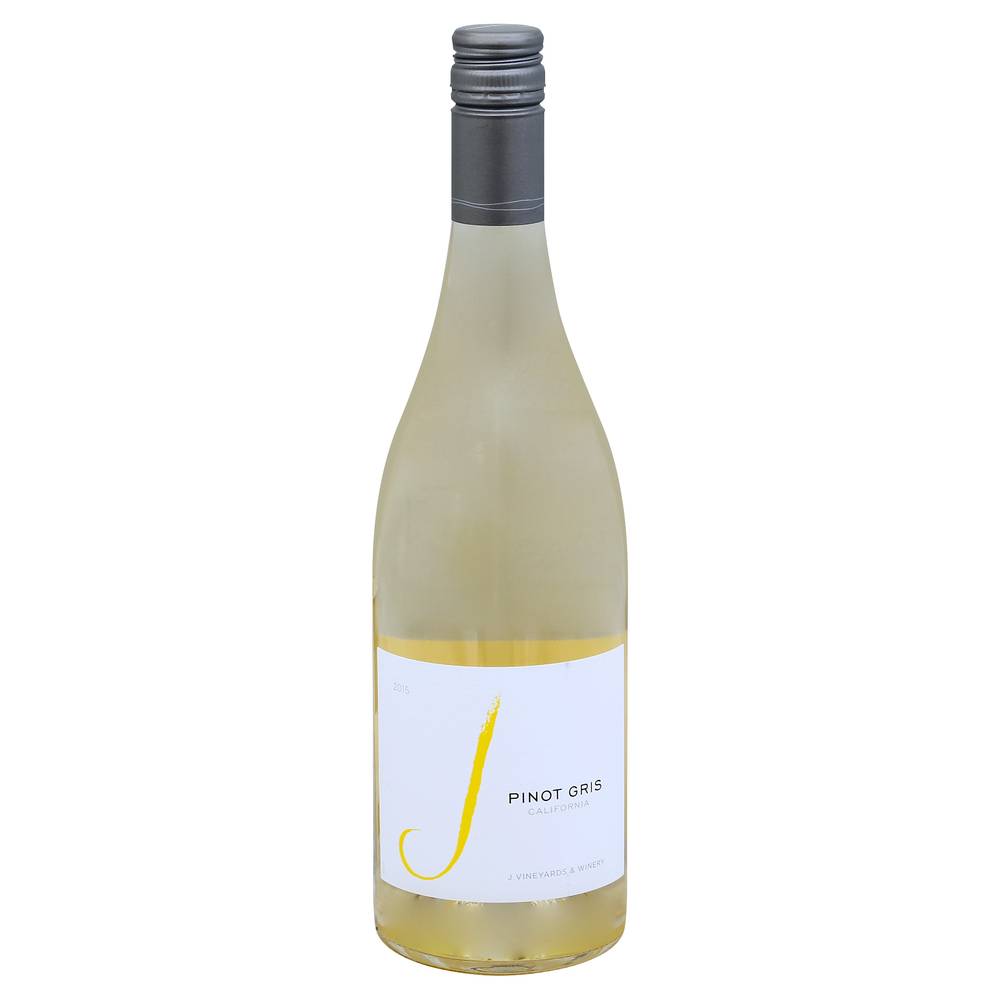 J Vineyards Pinot Gris California Wine 2015 (750 ml)